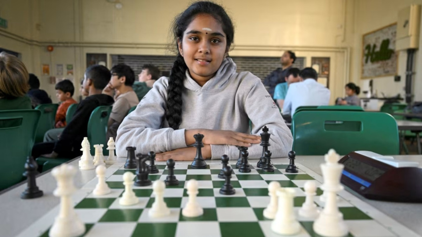 মাত্র ১১ বছরেই কনিষ্ঠতম নারী গ্র্যান্ডমাস্টার বোধনা