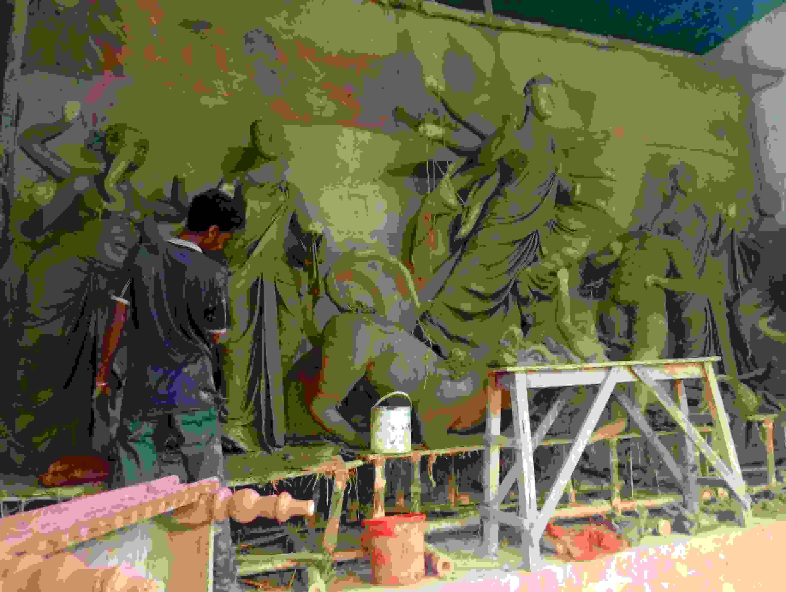 হরিণাকুণ্ডুতে উৎসবের আমেজে ভাসছে সনাতনীরা