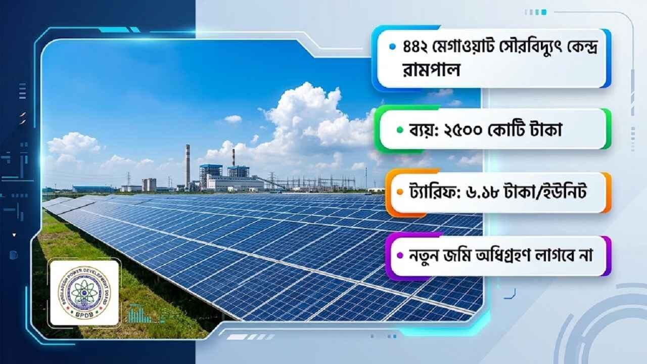 রামপালে ৪৪২ মে:ও: সৌরবিদ্যুৎঃ উদ্যোগ, পরিকল্পনা ও সৌদি বিনিয়োগ আওয়ামীলীগ আমলেই; জানালেন সাবেক বিদ্যুৎ প্রতিমন্ত্রী